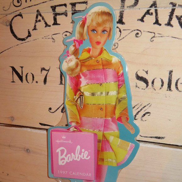 Barbie 1997 Calendar Birthday Card - Picture 4 of 10
